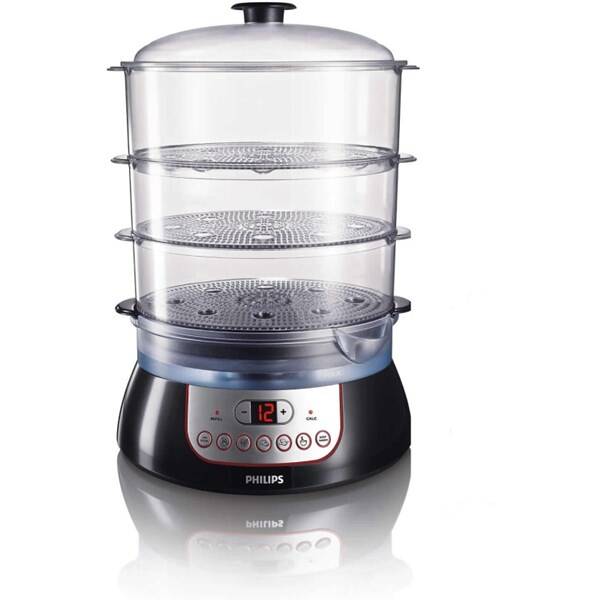 Hrnec parní Philips HD9140/91 černý

