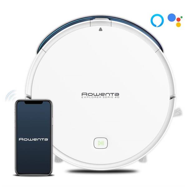 Robotický vysavač Rowenta Animal + Connect RR7267WH bílý

