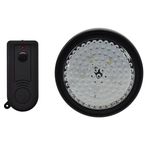 LED světlo Solight WL95 s dálkovým ovládáním, 5x LED, napájení 3xAA baterie černé

