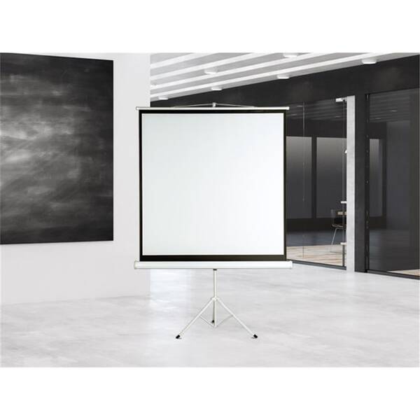 Plátno Aveli stativ 130x130 cm 72" bílé

