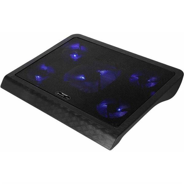 Chladící podložka pro NTB Marvo FN-33BL pro 17" černá/modrá

