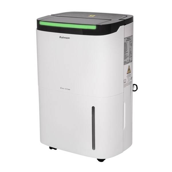 Odvlhčovač Rohnson R-9630 Ionic + Air Purifier bílý

