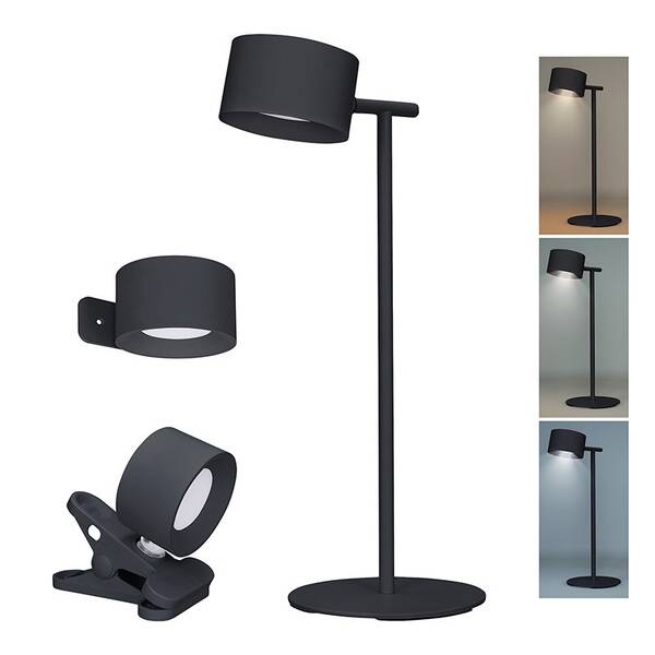 Stolní LED lampička Solight WO68-W 3v1, 280lm, stmívání černá

