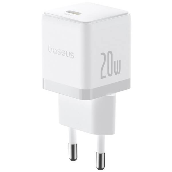 Nabíječka do sítě Baseus Palm 20W USB-C PD QC 3.0 bílá

