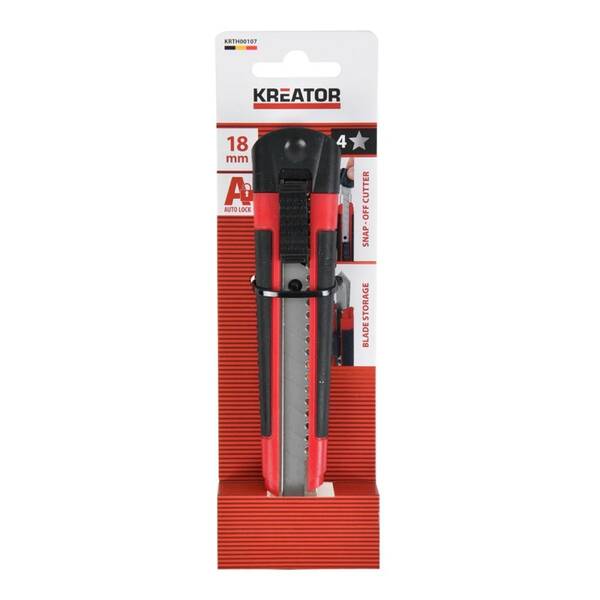 Nůž planžetový Kreator KRTH00107 18mm 

