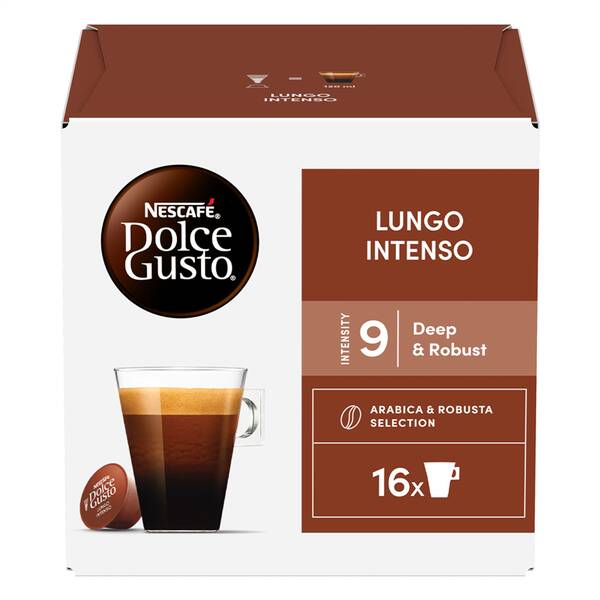 Kapsle pro espressa NESCAFÉ Lungo Intenso (16 ks) 

