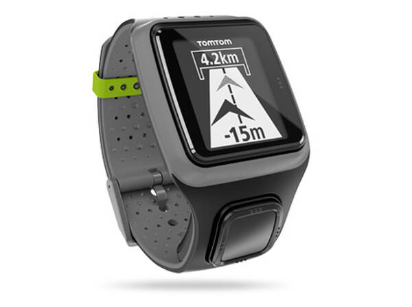 Chytré hodinky Tomtom Runner šedé

