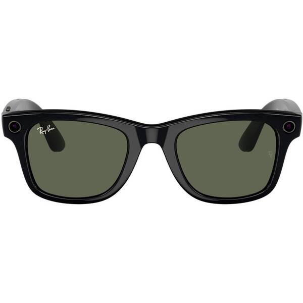 Chytré brýle Meta Ray-Ban Wayfarer - Shiny, G15 Green černé

