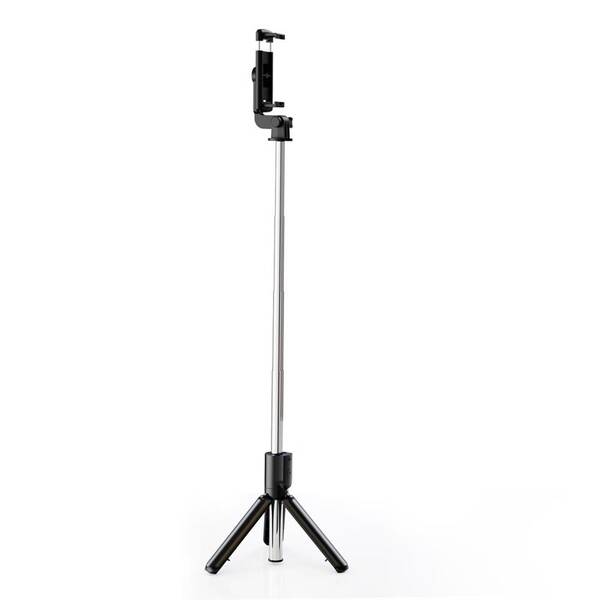 Selfie tyč XO SS09, Bluetooth, se stativem, 64 cm černá

