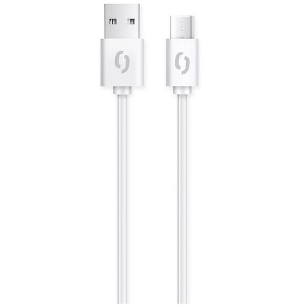 Kabel Aligator USB/USB-C, 1m bílý

