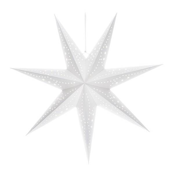LED dekorace Solight vánoční hvězda, závěsná, 60cm, 20x LED, 2x AA 

