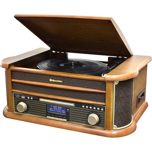 Gramofon Roadstar HIF-1993D+BT dřevo

