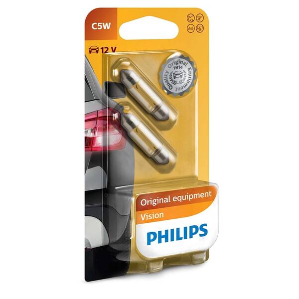 Autožárovka Philips Vision C5W (2 ks) 

