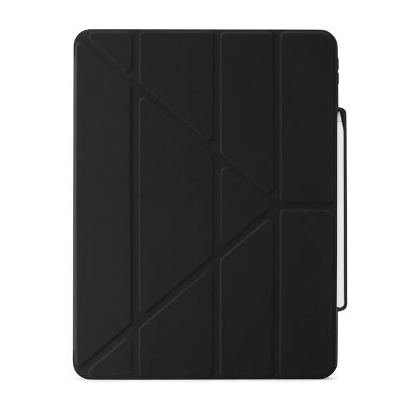 Pouzdro na tablet Pipetto Origami Penci na Apple iPad Pro 12.9“ (2021/2020/2018) černé

