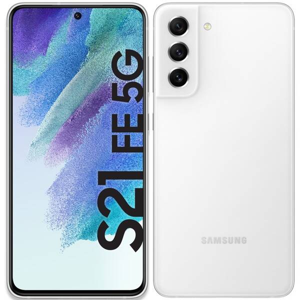 Mobilní telefon Samsung Galaxy S21 FE 5G 6GB/128GB - ZÁNOVNÍ - 12 měsíců záruka bílý

