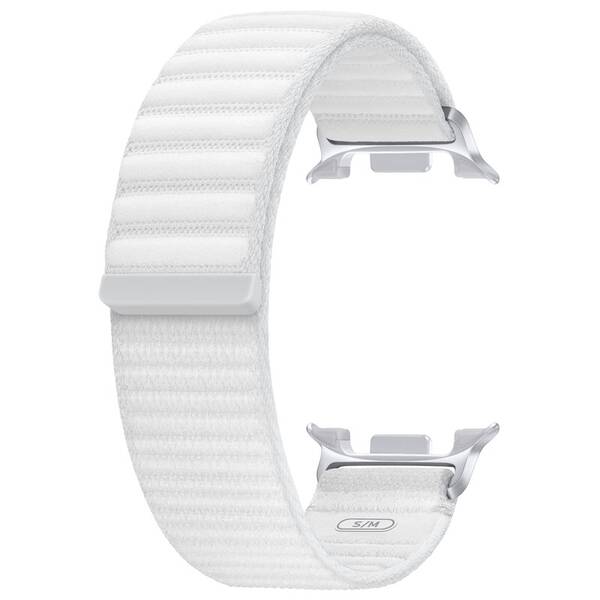 Řemínek Samsung Fabric (S/M) bílý

