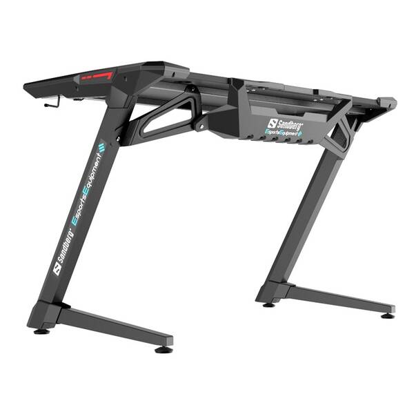 Herní stůl Sandberg Fighter Gaming Desk 2 černý

