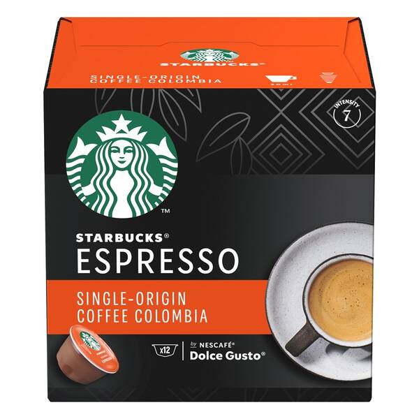 Kapsle pro espressa Starbucks MEDIUM ESPRESSO COLOMBIA (12 ks) 

