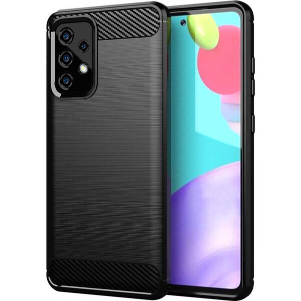 Kryt na mobil WG Carbon na Samsung Galaxy A52/A52 5G/A52s 5G černý

