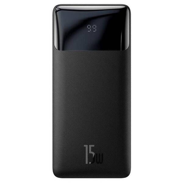 Powerbanka Baseus 30000mAh 15W černá

