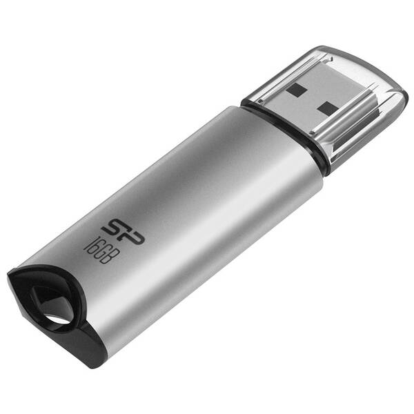 USB Flash Silicon Power Marvel M02 16 GB stříbrný

