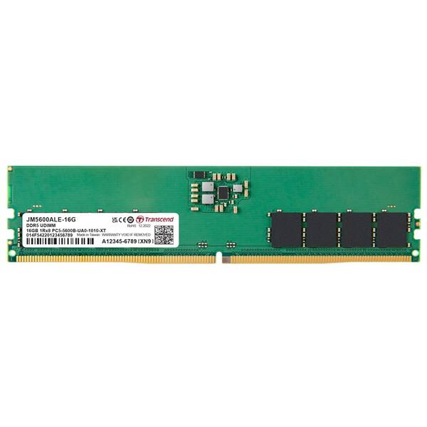 Operační paměť Transcend 16GB DDR5 5600MHz CL46 


