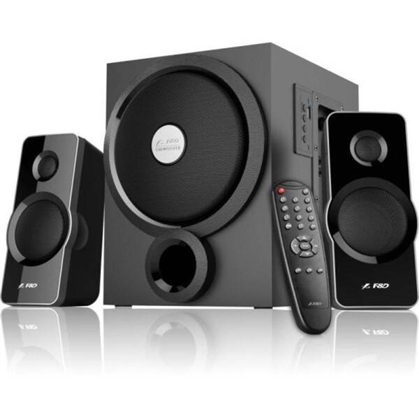 Reproduktory Fenda F&D A350U 2.1, USB, dálkové ovládání černá

