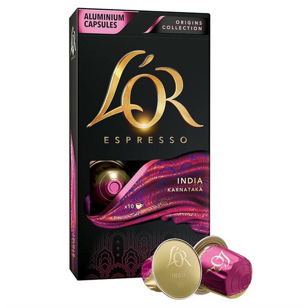 Kapsle pro espressa L’OR India (10 ks) 

