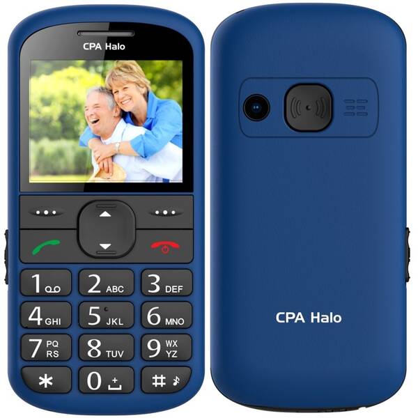Mobilní telefon CPA Halo 21 Senior modrý

