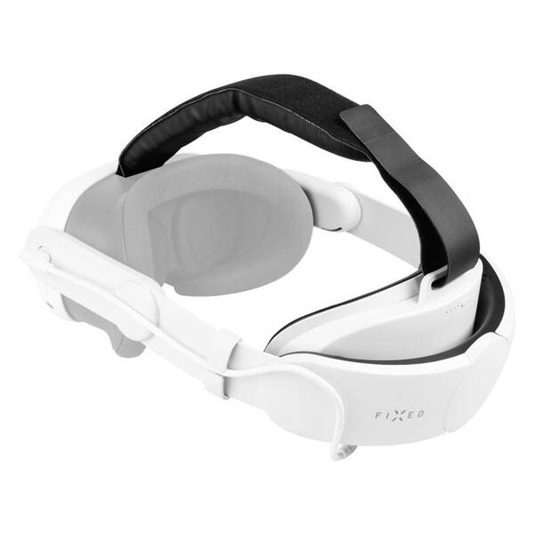 Popruh FIXED VR Power Headstrap - Meta Quest 3/3S, 6 000 mAh bílý

