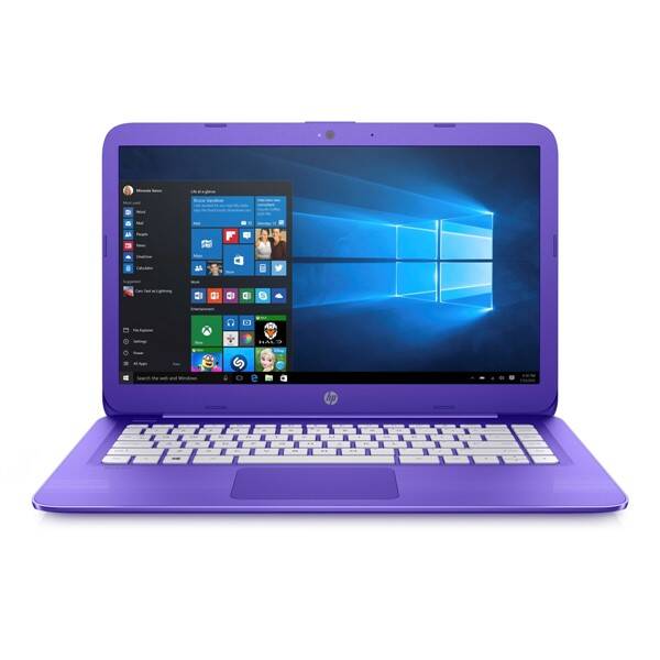 Notebook HP Stream 14-ax002nc fialový

