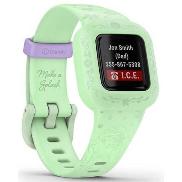 Fitness náramek Garmin vívofit junior3 - Princess Ariel 

