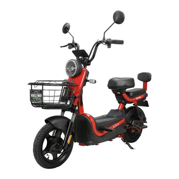 Elektrická motorka RACCEWAY Kobra 12 Ah červený

