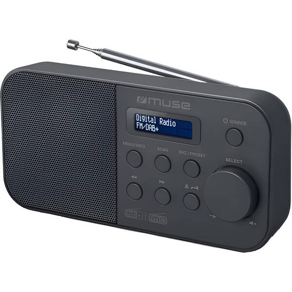 Radiopřijímač s DAB+ MUSE M-109 DB černý

