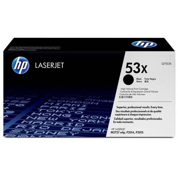 Toner HP 53X, 7 000 stran černý

