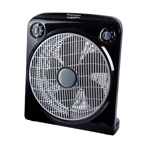 Ventilátor podlahový Rohnson R-8200 Twister černý

