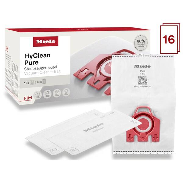 Sáčky do vysavače Miele HyClean Pure FJM (16 ks) 

