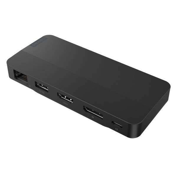 Dokovací stanice Lenovo USB-C Dual Display Travel Dock with 100W Adapter EU černá

