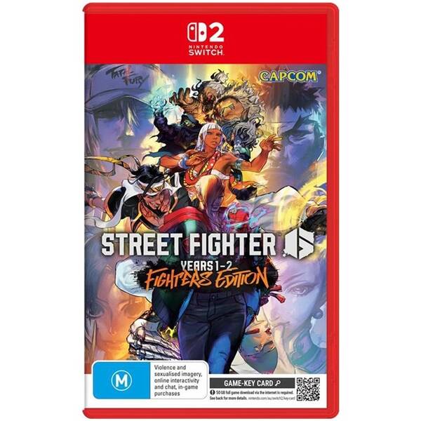 Hra Nintendo Switch 2 Street Fighter 6 Years 1-2 Fighters Edition 

