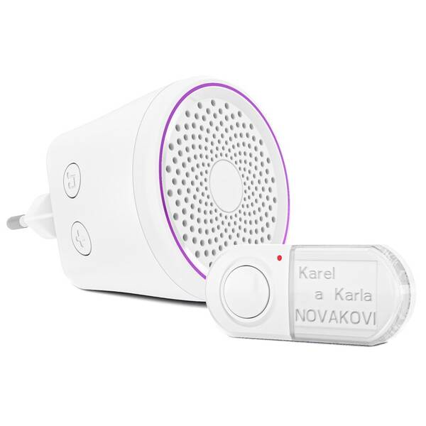 Zvonek bezdrátový Elektrobock BZ40, síťový 

