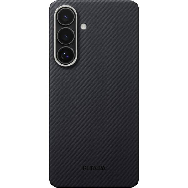 Kryt na mobil Pitaka Edge Twill na Samsung Galaxy S26 + černý/šedý


