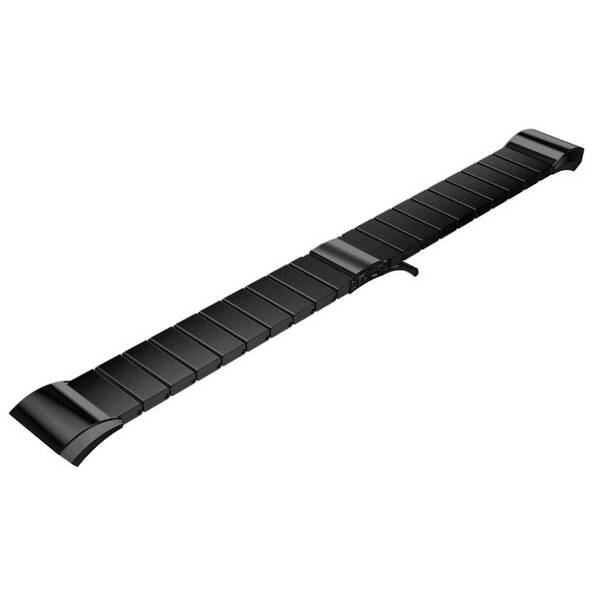 Řemínek WG na Samsung Fit2 (R360), kovový rovný černý


