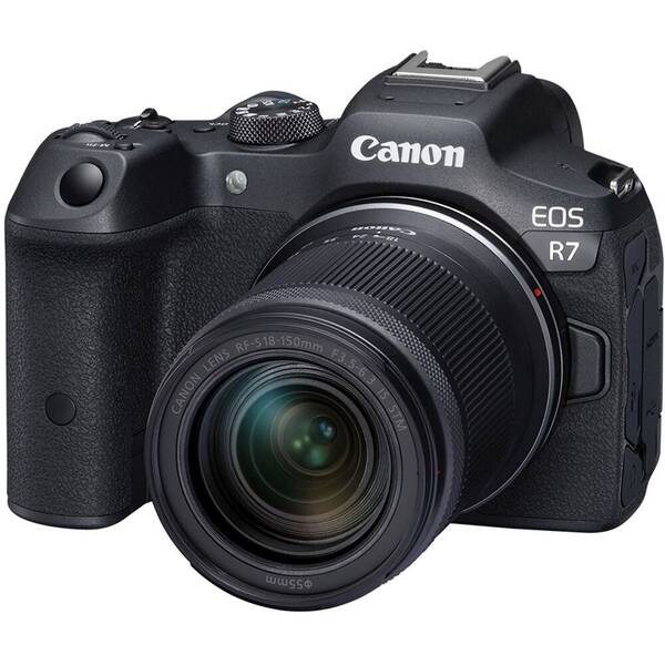 Digitální fotoaparát Canon R7 + RF-S 18-150 IS STM černá barva

