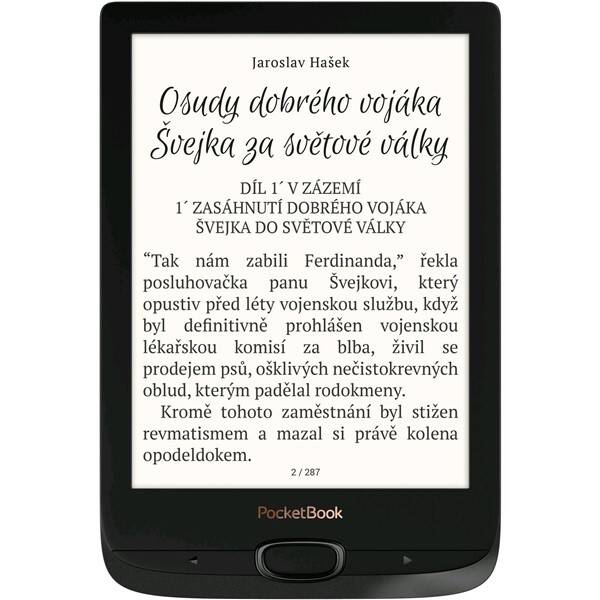 Čtečka e-knih PocketBook 616 Basic Lux 2 černá

