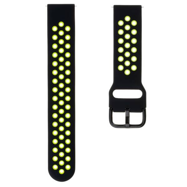 Řemínek FIXED Sport Silicone Strap 22mm na smartwatch černý

