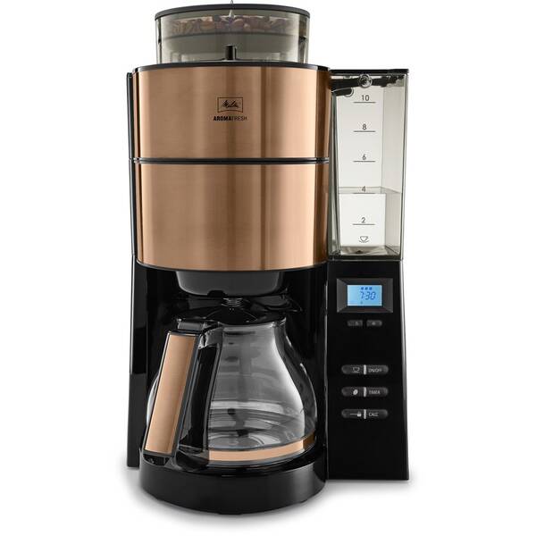 Kávovar s mlýnkem Melitta 1021-04 měděný

