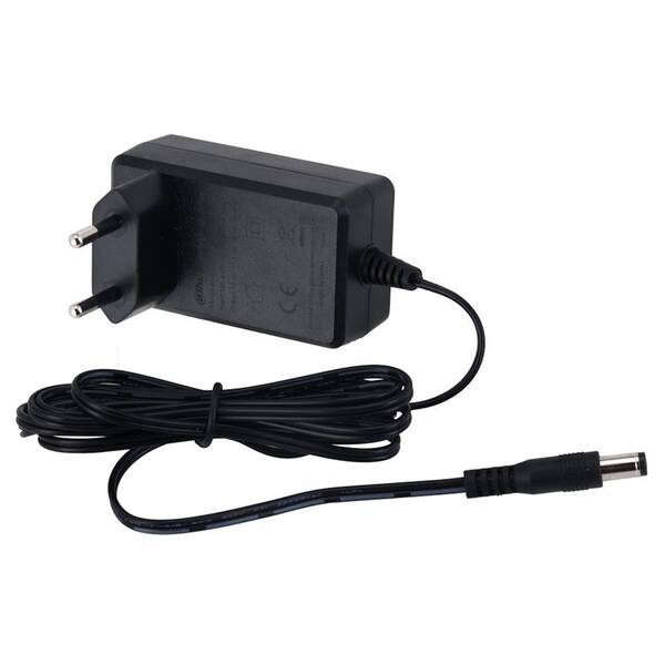 Napájecí adaptér Dahua pro kamery, jack 5,5 × 2,1 mm černý

