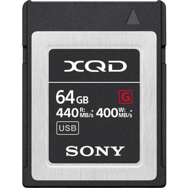 Paměťová karta Sony XQD G 64 GB (440R/400W) 

