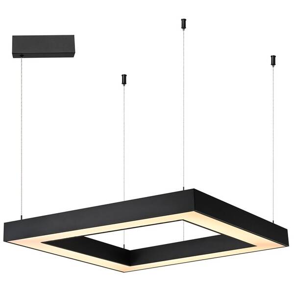 Závěsné svítidlo IMMAX NEO CANTO SLIM SMART, 80cm, 60W, Zigbee 3.0, TUYA černé

