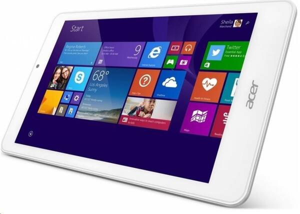 Dotykový tablet Acer W1-810 bílý

